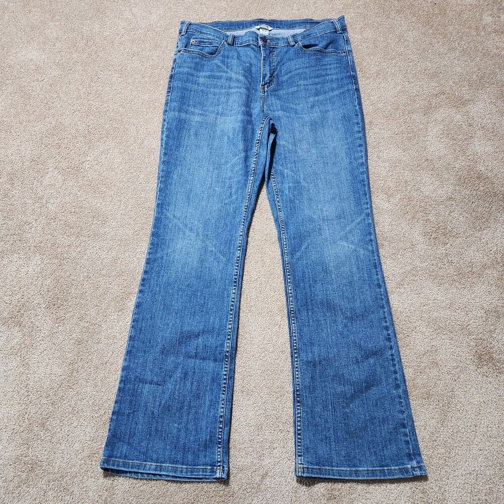 Duluth Trading Co. Jeans Women 14X31 (30.5)High Rise Straight Leg
